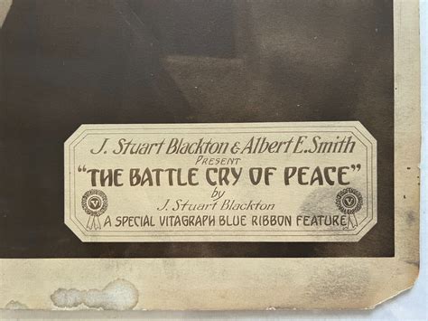 The Battle Cry of Peace! A Silent Epic Starring the Legendary Julia Sanderson!